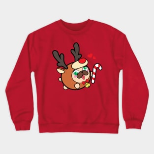 Doopy the Pug Puppy - Christmas Crewneck Sweatshirt